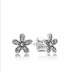 Pandora daisy earrings